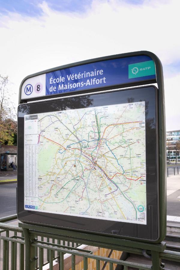 Le Grand Albert 1Er Maisons-Alfort Eksteriør bilde